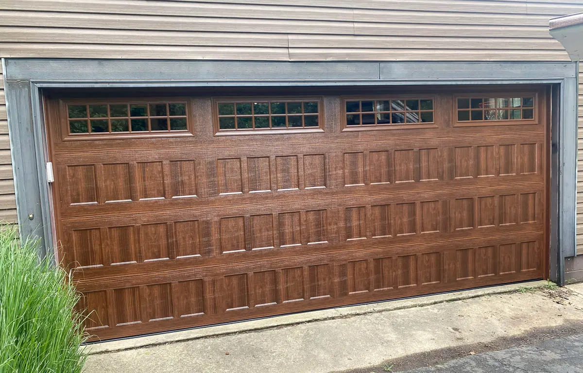 Woodside Garage Door Company garage door project